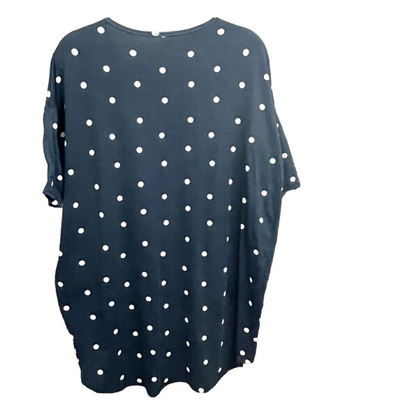 Lularoe Irma Small‎ POLKA DOT High Low Tunic Top Shirt - Picture 2 of 4
